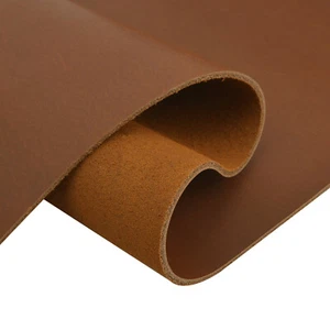Brown 5/6oz Crazy Horse Leather Cowhide Sheets Premium First Layer Skin Square - Picture 1 of 108