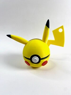 Action figure pokeball pokemon pikachu - bambini festa regalo gadget replica - Immagine 1 di 3