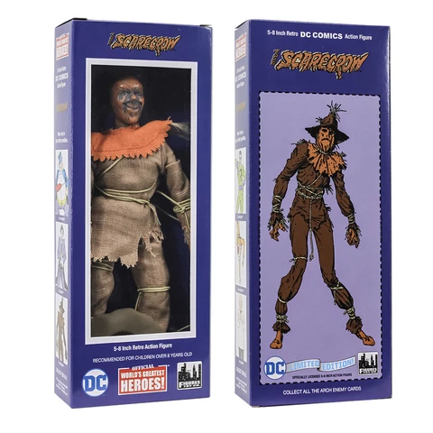DC Comics Retro Style Boxed 8 Inch Action Figures: Scarecrow Cover