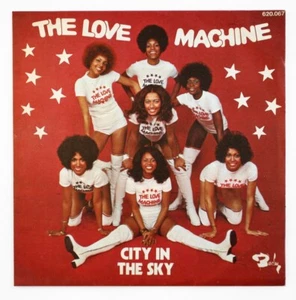 THE LOVE MACHINE City in the Sky Soul Französisch 1974 Barclay 620067 Vinyl SP - Bild 1 von 3