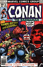 CONAN  (1970 Series)  (CONAN THE BARBARIAN) (MARVEL) #81 Very Good Comics Book