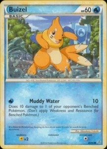 2x (HSUN-045) Buizel (C) Pokemon HGSS Unleashed Card # 45 - Picture 1 of 1