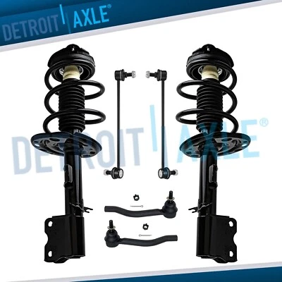 Front Struts & Coil Spring Tie Rod Ends Sway Bars for 2009 - 2013 Nissan Murano - Image 1 of 4