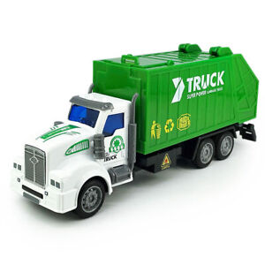 1/50 Garbage Truck Toys for Boys Diecast Pull Back Toy Cars Kids Gifts Model Car