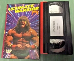 WWE ULTIMATE WARRIOR Video Coliseum VHS sehr rar Wrestling WWF WF068 - Imagen 1 de 7