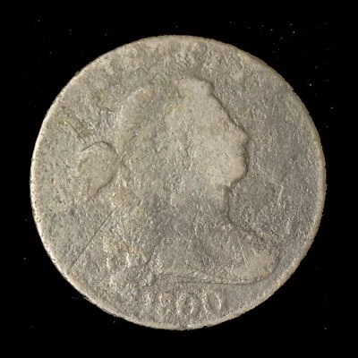 1800 Over 79 Draped Bust Large Cent- Free Shipping USA - Image 1 of 3