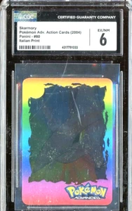Only one on eBay 2004 Pokemon Adv. Action Cards Italian Print #80 Skarmory CGC 6 - Picture 1 of 1