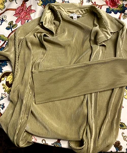 AND NOW THIS Langarm Bluse mit Knopfleiste XL - Bild 1 von 3