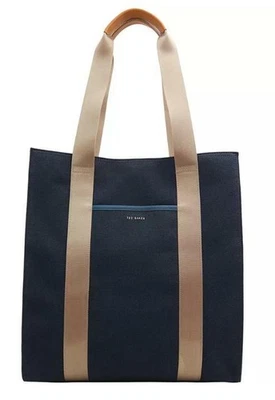 Ted Baker Women's Deptford NAVY Nylon Tote Bag Handbag - Image 1 of 4