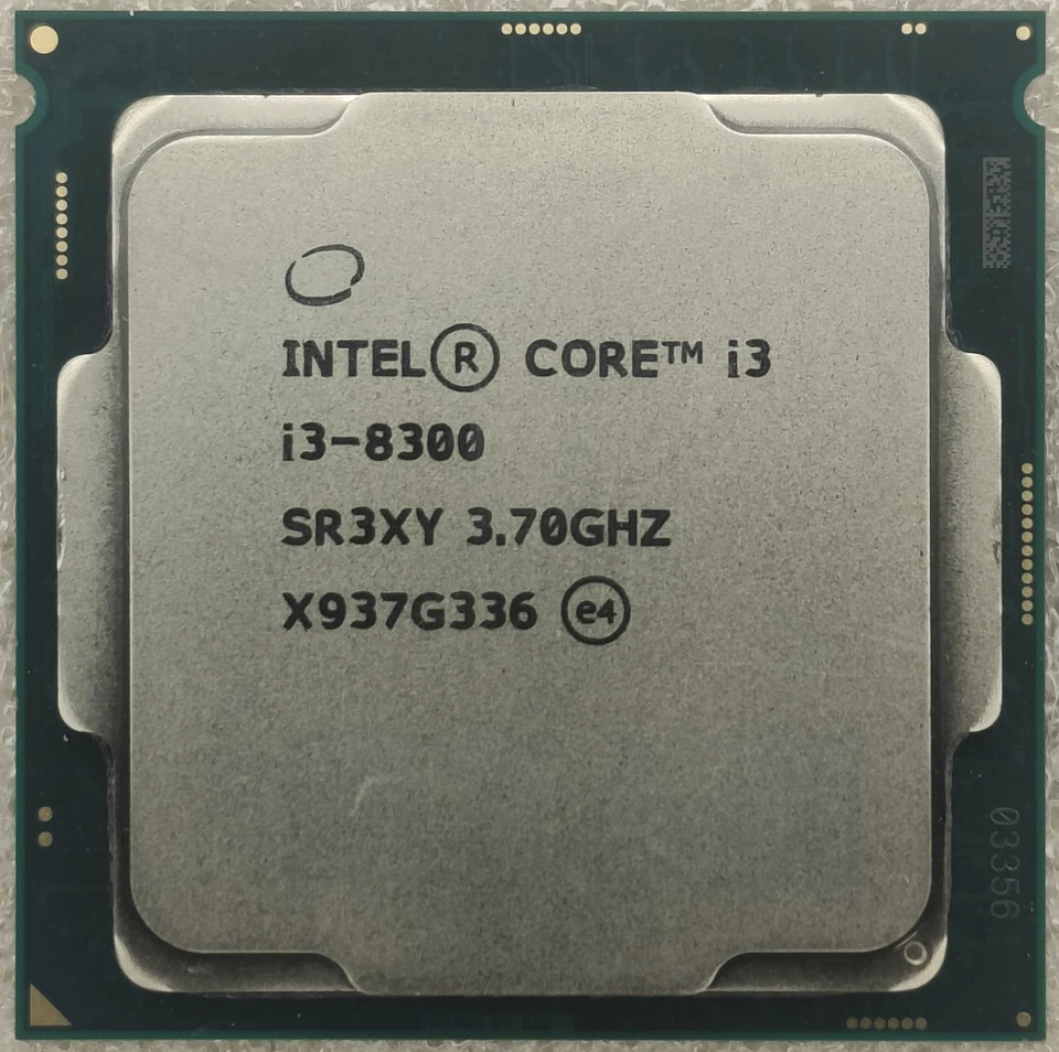 Intel Core i3-8300 | SR3XY | 3.70GHz | Quad Core | LGA1151 | CPU Processor - Image 1 of 1
