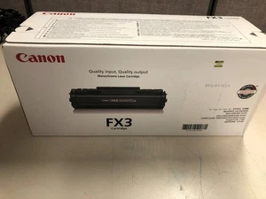 Genuine Canon FX3 Black Toner Cartridge - Picture 1 of 1