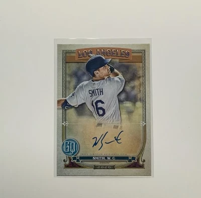 Will Smith - 2020 Gypsy Queen #GQA-WS Los Angeles Dodgers On Card Autograph - Image 1 of 3