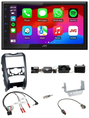JVC Bluetooth 2DIN Lenkrad DAB USB Autoradio für Mini Cooper 06-14 Parksensor - Bild 1 von 4