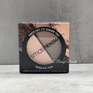Smashbox Photo Edit Nudie Pic Eyeshadow Trio - Fair Full Size - Picture 1 of 2