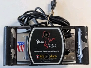 Jeanie Rub 3401-0 großes Pad rotierendes & orbitales Körpermassagegerät variable Geschwindigkeit getestet - Bild 1 von 12