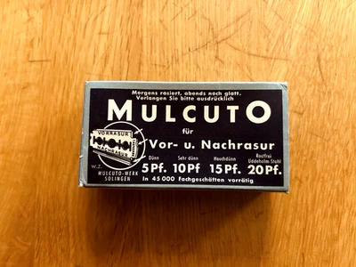 Mulcuto, razor No. 9 degree cut, Solingen, GDR - Image 1 of 4
