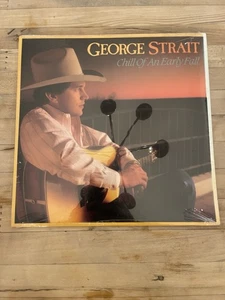 George Strait Chill Of An Early Fall 1991 MCA Records ~ Club Press Brandneu - Bild 1 von 4