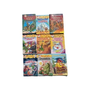 Lot of 9 Geronimo Stilton Paperback Chapter Books Hardback - Picture 1 of 5