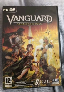 PC DVD ROM GAME VANGUARD SAGA OF HEROES 2 DISC 2007 ONLINE GAMING - Picture 1 of 7