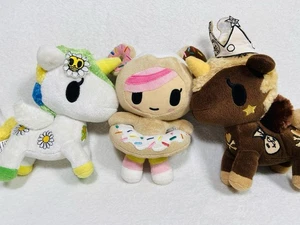 "Muñeco de peluche Toki Doki Donutella 2013 8"" + lindo peluche Unicornos Kawaii" - Imagen 1 de 10