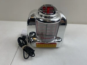 Crosley CR1120A-SI Diner Mini Jukebox Bluetooth Mesa Radio FM - Imagen 1 de 5