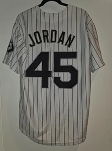 Camiseta de béisbol Michael Jordan Birmingham Barons para hombre talla L - Imagen 1 de 7