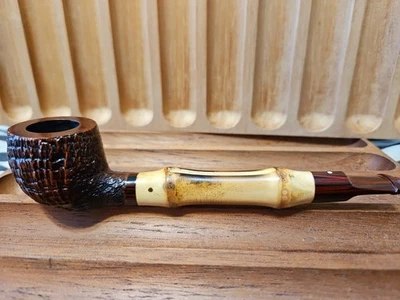 Dunhill Cumberland bambú grp. 3 SIN FUMAR con anillo de grano Foto 1 de 4