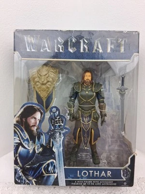 Warcraft Movie Action Figure LOTHAR 6-inch Jakks NEW IN BOX 2016 World of - Image 1 of 4