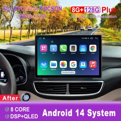 13.1 inch For HYUNDAI TUCSON 2019-2020 Car Radio Carplay Android Multimedia - Image 1 of 4