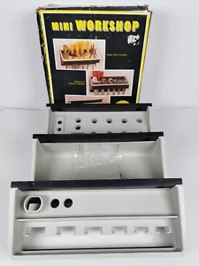 Mini Taller 3 Estantes Set Pared Almacenamiento Hobby Hágalo Usted Mismo Herramienta Organizador De Colección - Imagen 1 de 18