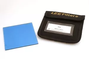 LEE Filters Blaufilter Blau Filter 80B 100x100mm mit passendem Etui - Bild 1 von 1