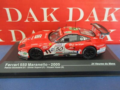Die cast 1/43 Modellino Auto Ferrari 550 Maranello 24H Le Mans 2005 - Immagine 1 di 4
