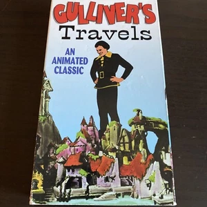 Gulliver's Travels ~ An Animated Classic 1939 VHS - VINTAGE! - Foto 1 di 2