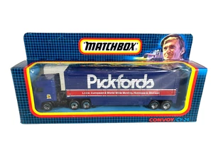 Matchbox Convoy CY-24 Pickfords Truck ~ 1987 Blue Window Box Die Cast - Picture 1 of 4