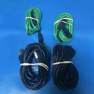 2 Rockville 10FTx2/2 Samson XLR Cables 20FT x 2 - Picture 1 of 4