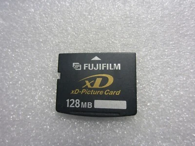 Fujifilm xD-Picture CARD 128MB Camera Photo Memory Card for Olympus Used Tested - Image 1 of 2