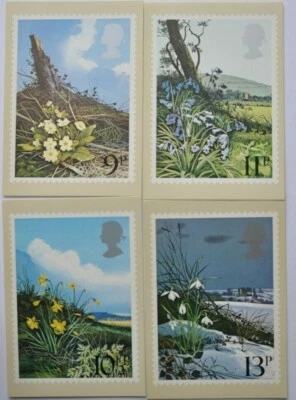GB PHQ CARDS SERIES Nº 34 1979 FLORES BRITÁNICAS 10% de descuento 3 Foto 1 de 2