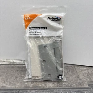 National Hardware 3-1/2” Door Hinge Commercial Prime Coat F179 N236-017 {KK} - Picture 1 of 8