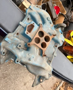OEM 383 4 Barrel Cast Iron Intake Manifold Mopar Dodge Plymouth 1959-60 1851898 - Bild 1 von 10