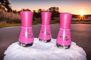 Essence colour & go 3x Nagellack Farbe 108 ultimate pink farbig Glanz Set Puppe - Bild 1 von 24