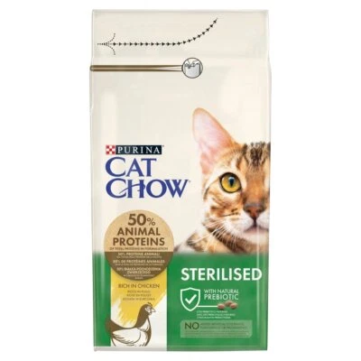 Purina Cat Chow Sterilised 1,5kg Trockenfutter Für Katzen Mit Hähnchen