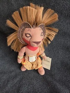König der Löwen Musical Stofftier Simba -mit Etikett - ca. 23 cm - unbespielt - Bild 1 von 6