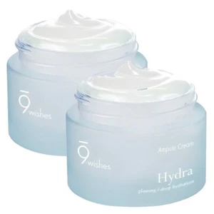 Crema ampolla Hydra 9WISHES 50 ml (1,69 oz) x 2ea / hidratación profunda brillante K Beauty - Imagen 1 de 17