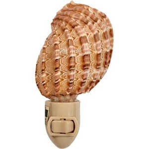 Harpa Shell Natural Seashell LED Night Light - Picture 1 of 2