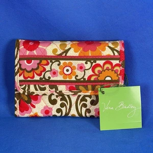 Cartera euro folclórica Vera Bradley - Retirada - Nueva con etiquetas - Envío gratuito - Imagen 1 de 9