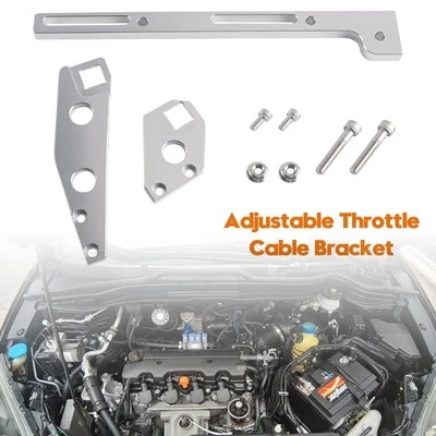 Throttle Cable Bracket 551446 For LS1 102mm Sheet Metal Intake Port Foto 1 de 4