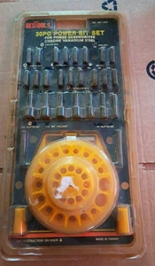 30 Piece Power Bit Set Bestools # Bit-30R New Chrome Vanadium Steel  - Picture 1 of 5