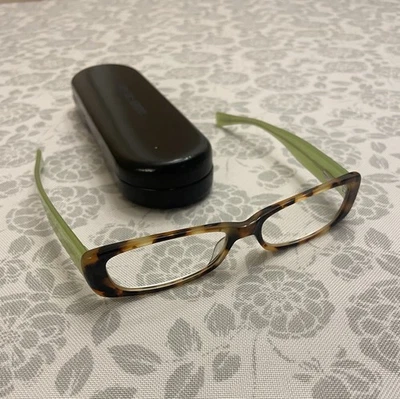 Óculos de leitura JOHNSTON&MURPHY co-conspirador 2136 tartaruga verde leitores +2,50 - Imagem 1 de 4