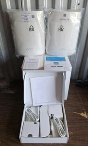 NEW Netgear RBK50-100NAS Orbi AC3000 Tri-Band Whole Home WiFi System (2-Pack) - Picture 1 of 18