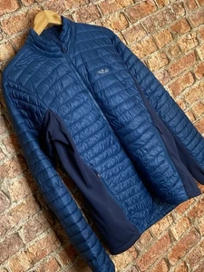 RAB Men's Cirrus Flex Lightweight Insulated Puffer Jacket Blue Size M - Picture 1 of 6